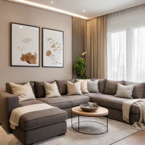 Neutral U Living Room