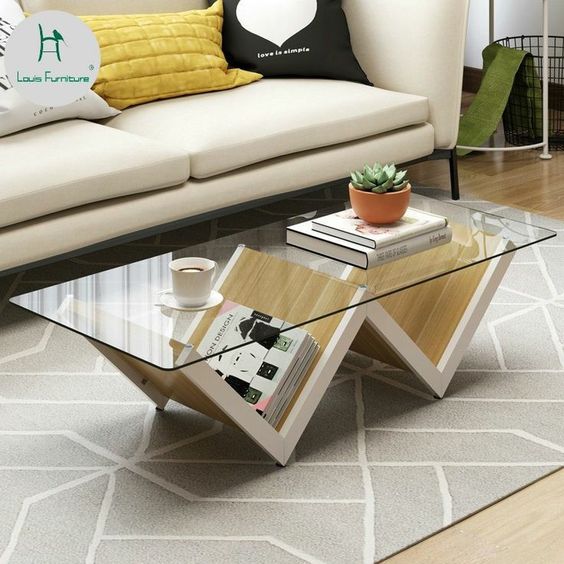 Grass coffee table