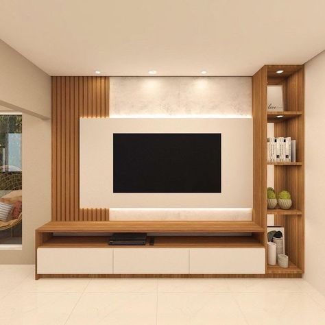 TV Unit Wall Design