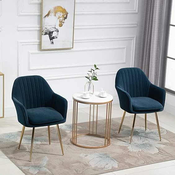 Blue Accent Chairs